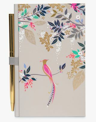 Sara Miller Dekorativ fugl Notebook & Pen