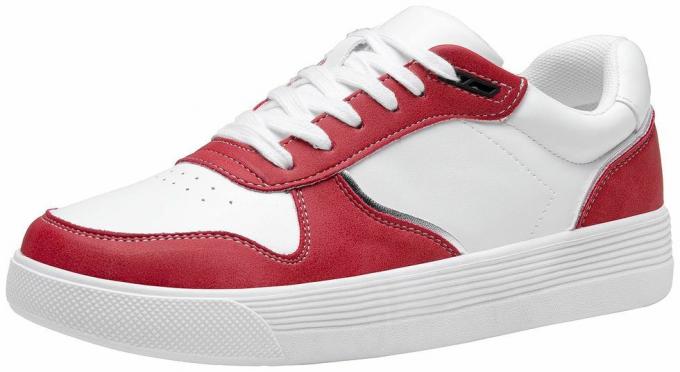 Røde og hvide sneakers
